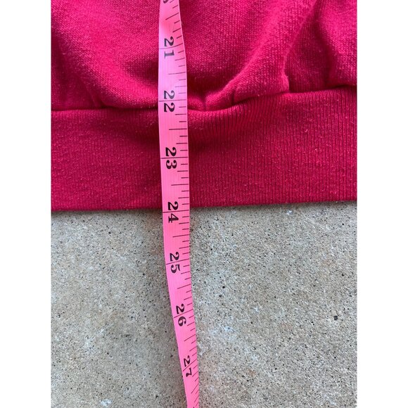 Vintage Delta Christmas Sweatshirt XL Red Teddy Bear Holiday Graphic C4 - Picture 5 of 5